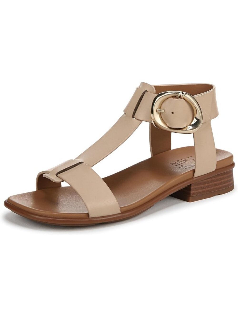 Stylish Women's T-Strap Buckled Sandals | Comfortable & Chic Summer Footwear